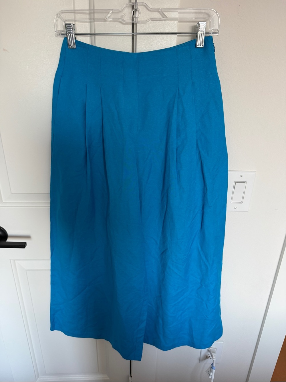 HUNTER BELL Turquoise Pleated Culottes